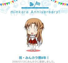 祝・みんカラ歴8年！