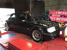 ☆　札幌のクルーズ Ｗ１２４ ５００Eパワーチェック　☆　