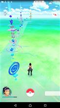 香港空港にて。