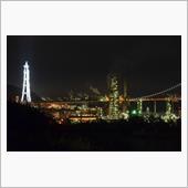 室蘭の夜景　白鳥湾展望台