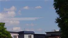 BBQと航空ショーの練習