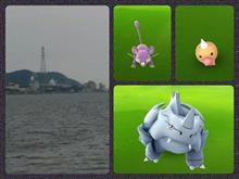 ポケモン探しに海へ都会へ