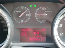 ようやく２０，０００ｋｍ
