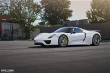 ポルシェ918スパイダーにPURデザインホイールを装着。イメージ一新