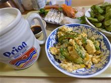 家庭菜園！ゴーヤチャンプルー