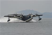 日本が誇る飛行艇。海上自衛隊 US-2 youtubeより。