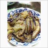 ナスの味噌和え
