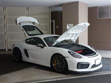 今週末のケイマンGT4 （洗車→大黒→辰巳♪）