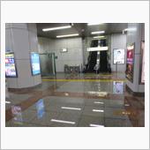 秋葉原駅　構内冠水？