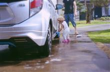 洗車のお手伝い