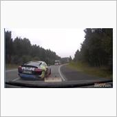 アウディR8が割り込み→他車 ...