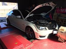 札幌のクルーズ C63AMGパワーチェック！　