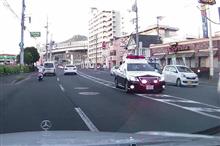 パトカー緊急走行 2016年8月25日
