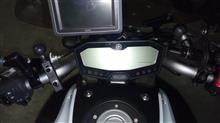 MT-07 ハンドル調整