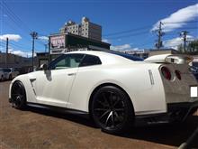 札幌のクルーズ R35にユピテルGWM205sd 取付け！　