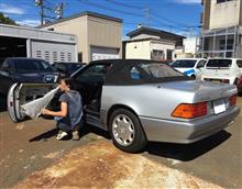 札幌のクルーズ R129 バキューム修理
