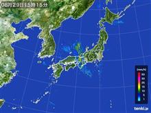 雨雲の動き