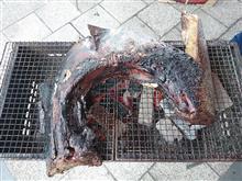 夏の終わりのそうめん流しＢＢＱ