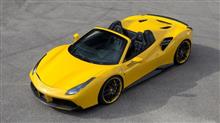 NOVITECがフェラーリ488スパイダー向けのチューニングメニュー公開。一気に100馬力アップ