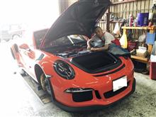 札幌のクルーズ ＧＴ３ＲＳ ブレーキフルード交換チュー！