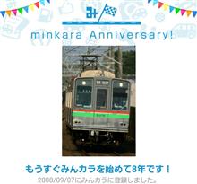 祝・みんカラ歴8年！