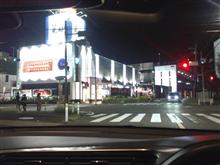 対向車のライトが眩しい
