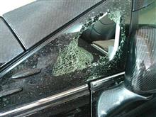 また出たっ！　車上荒らし(-_-メ)