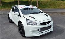 APRC ラリー 北海道 - ミツビシ ミラージュ R5 コンテナ 間に合わず 北海道 参戦 断念 ： RALLYPLUS.NET ・・・・