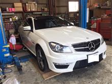 札幌のクルーズ C63AMG ATF交換！