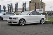 トータルアライメント調整　BMW E82 135 SACHS RS-1車高調整キット