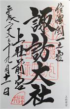諏訪大社（上社前宮