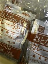 「大人の大盛りカレーうどん」（笑）