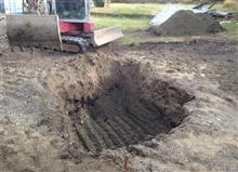digging