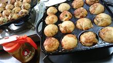 久しぶりにタコ焼きをクルクルっと！