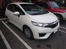 12ヶ月点検で代車FIT3(1.3リッター車) 12ヶ月点検で代車FIT3(1.3リッター車)