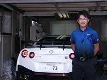プロゴルファーが来た nismo