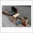 BBQの用意