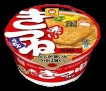 マルちゃん▽赤いきつね を鴨つゆで攻撃（＾＾）ｖ
