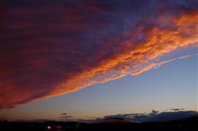 ever-changing evning sky