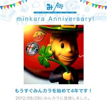 祝・みんカラ歴4年！