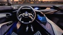 レクサスが「UX」のインテリア画像公開。3Dホログラムを指で操作する”HMI”装備