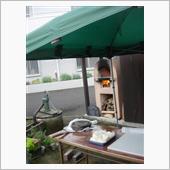 ピザ焼きのお手伝い