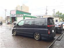 札幌のクルーズ 黒いボンゴ車がガガガ～！！