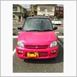 板金屋さんの代車…色が(^-^;)