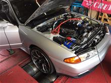 札幌のクルーズ The BNR32！タービン交換をセッティング！　