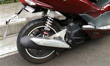PCX マフラー　カスタム
