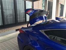 TRDリアウイング副産物