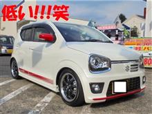 車高調で落としましたよアルトターボRS
