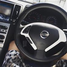 『CKV36』ステアリング塗装 外車風? 『CKV36』ステアリング塗装 外車風?