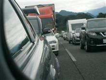 渋滞の中のお楽しみ